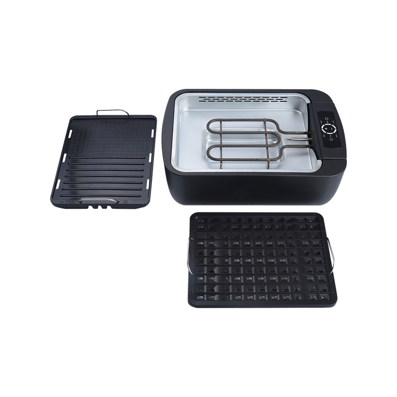 Serie senza fumo: griglia per barbecue elettrica senza fumo WT-ISG802 con controllo della temperatura